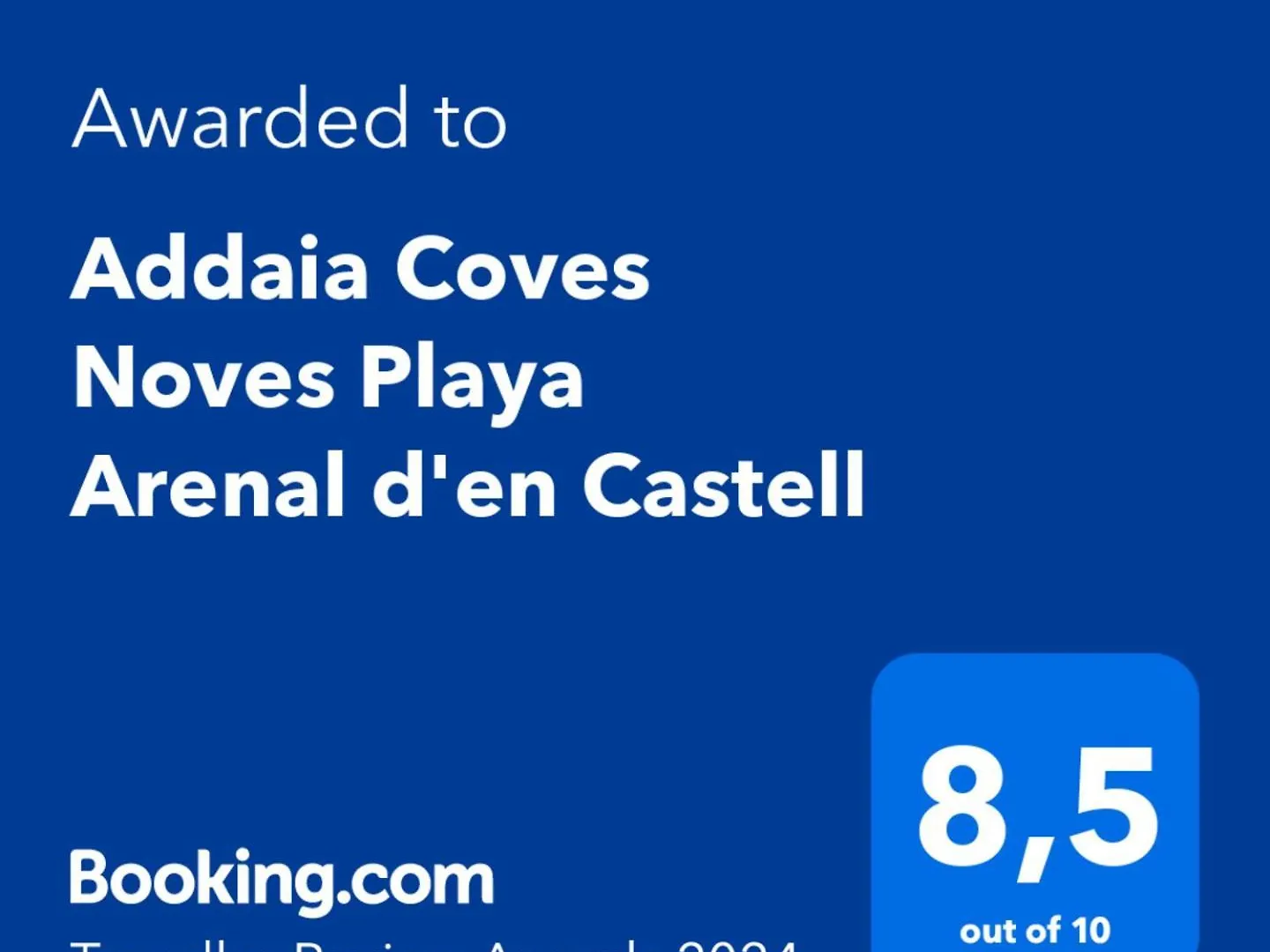 Addaia Coves Noves Playa Arenal D'En Castell Apartman Es Mercadal 0*,  Spanyolország